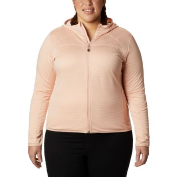 Columbia Jas Dames, Baker Valley Hooded Fleece Roze, 57DTYISNZ